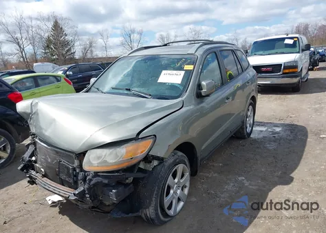 2009 Hyundai Santa Fe Limited z USA, uszkodzony, nr VIN 5NMSH13E09H326859